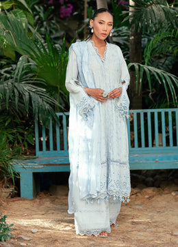 Regalia Gulkari Chikankari Lawn – Unstitched 3 Piece Suit – GC-LUNA