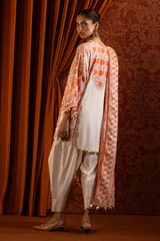 Unstitched Winter Linen 3 Piece Suit