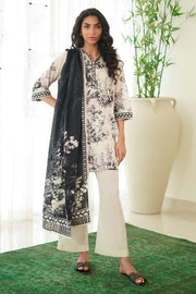 Digital Printed Lawn Suit – 3 Piece Unstitched Lawn
