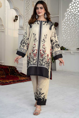 Gul-e-Noor – Stitched 2-Piece Poly Lawn Suit