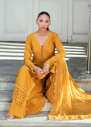 Regalia Gulkari Chikankari Lawn – Unstitched 3 Piece Suit – GC-IRIS