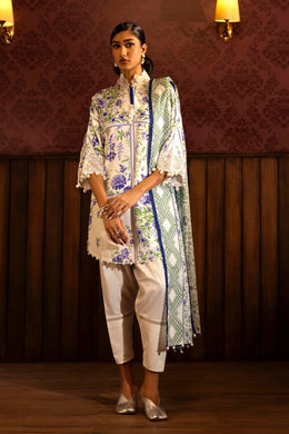 Sana Safinaz Linen Embroidered 3PC